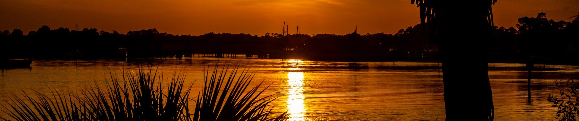 Carrabelle Florida Real Estate at sunrise