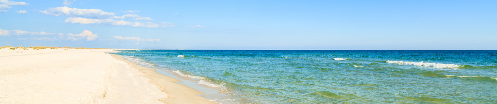 St George Island FL Sandy Beach and Water